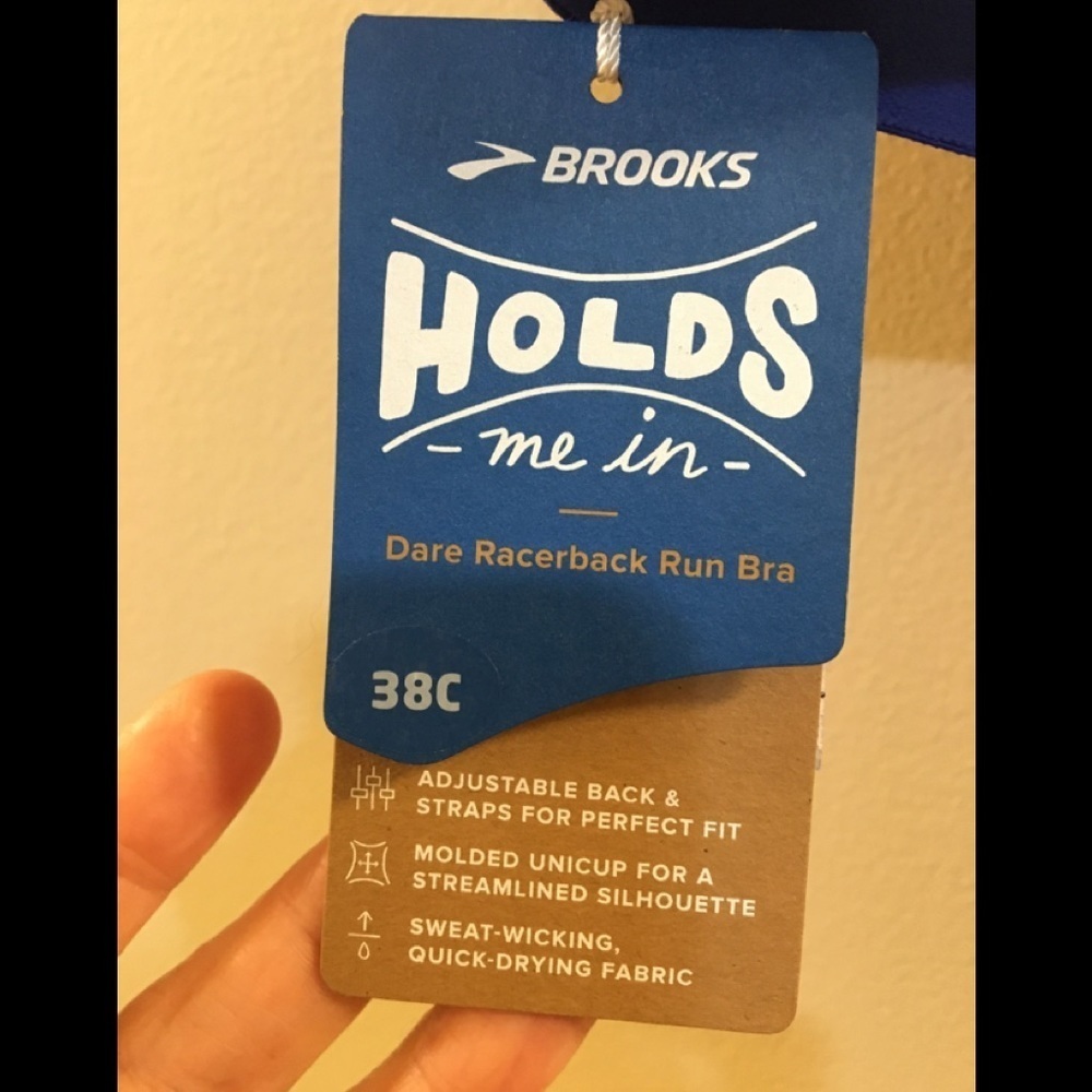 Brooks Dare Racerback Run Bra - Picture 15 of 16